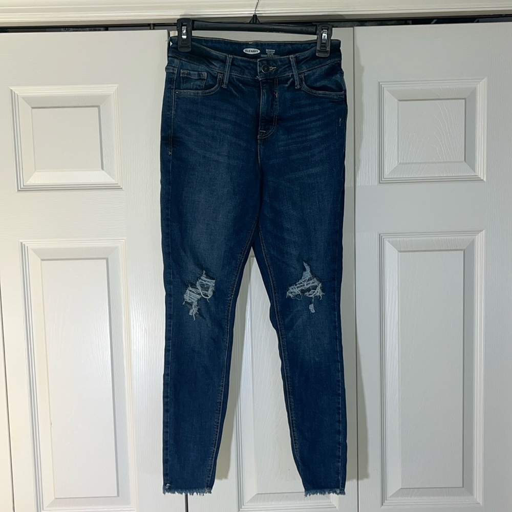 Old Navy Rockstar Super Skinny High Rise Jeans